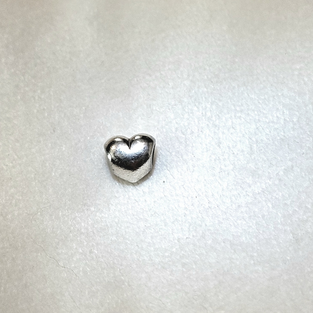 Silver Heart Charm